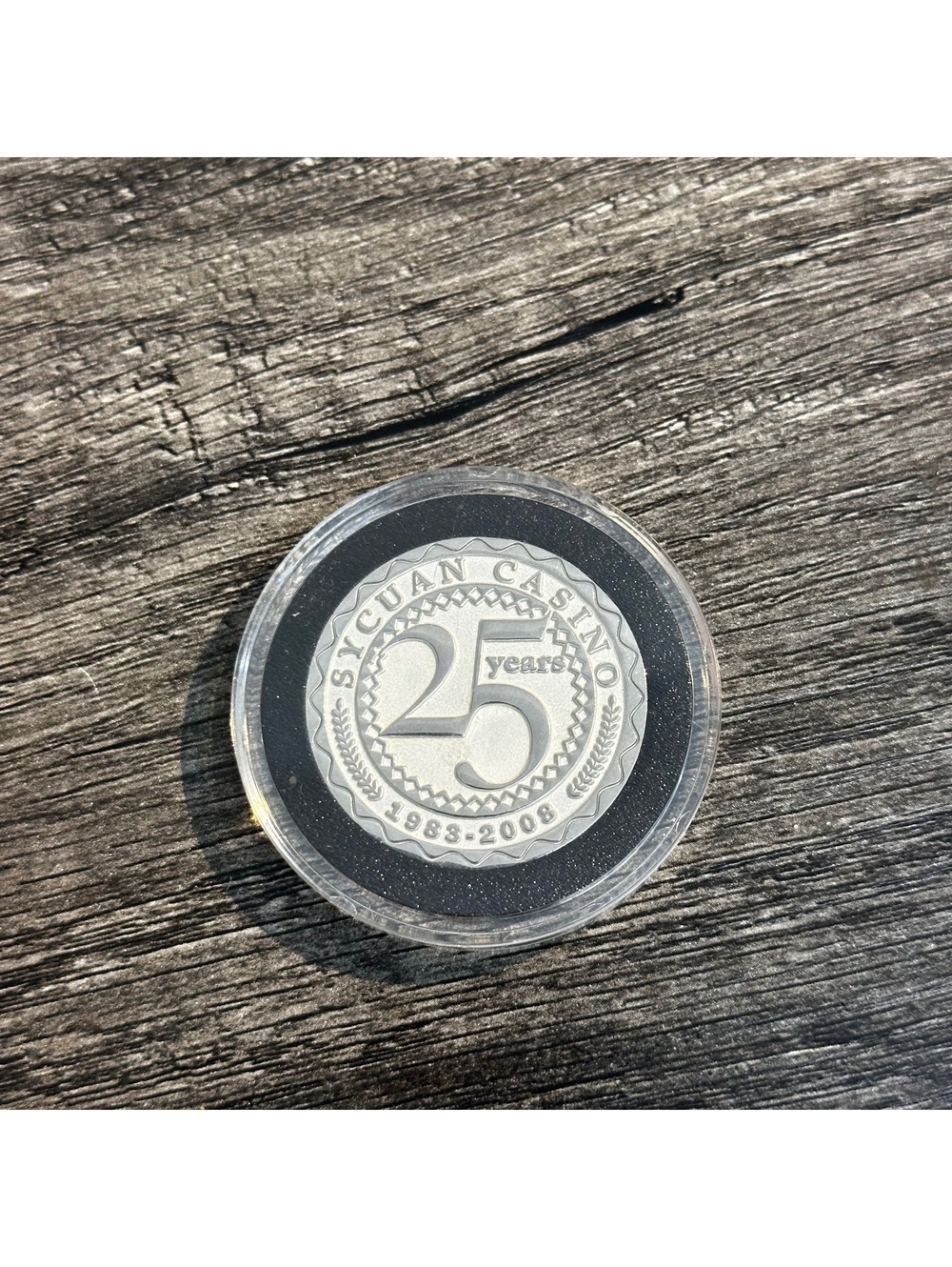 Sycuan Casino 25th Anniversary 1983-2008 Commemorative Coin Medal